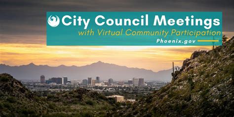 phoenix city council meeting today|Phoenix City Council Meetings.